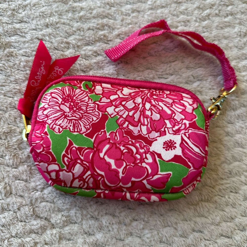 Lilly Pulitzer Tech Case Wristlet in "May Flowers"